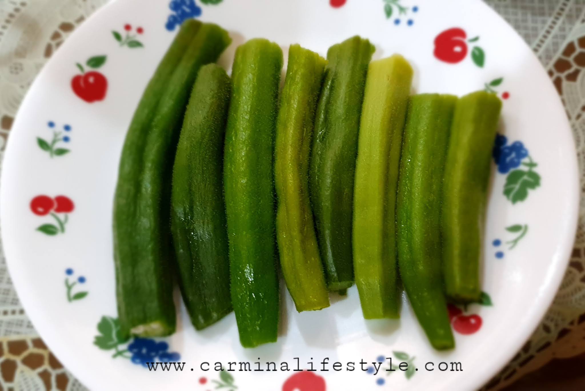 Steamed Okra Recipe