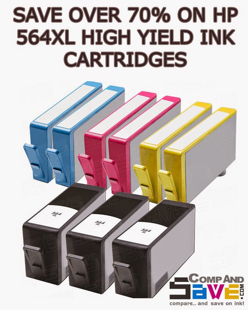 HP 564XL High Yield Ink Cartridges