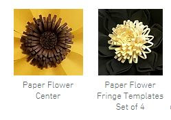 Making The Centers For Large Paper Flowers Free Templates