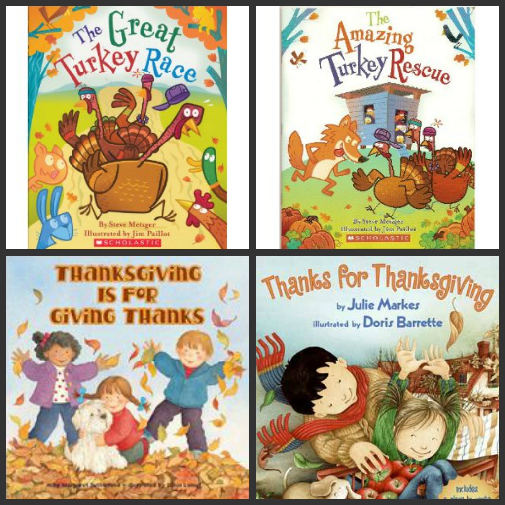 KinderKids Fun: Favorite Thanksgiving Books