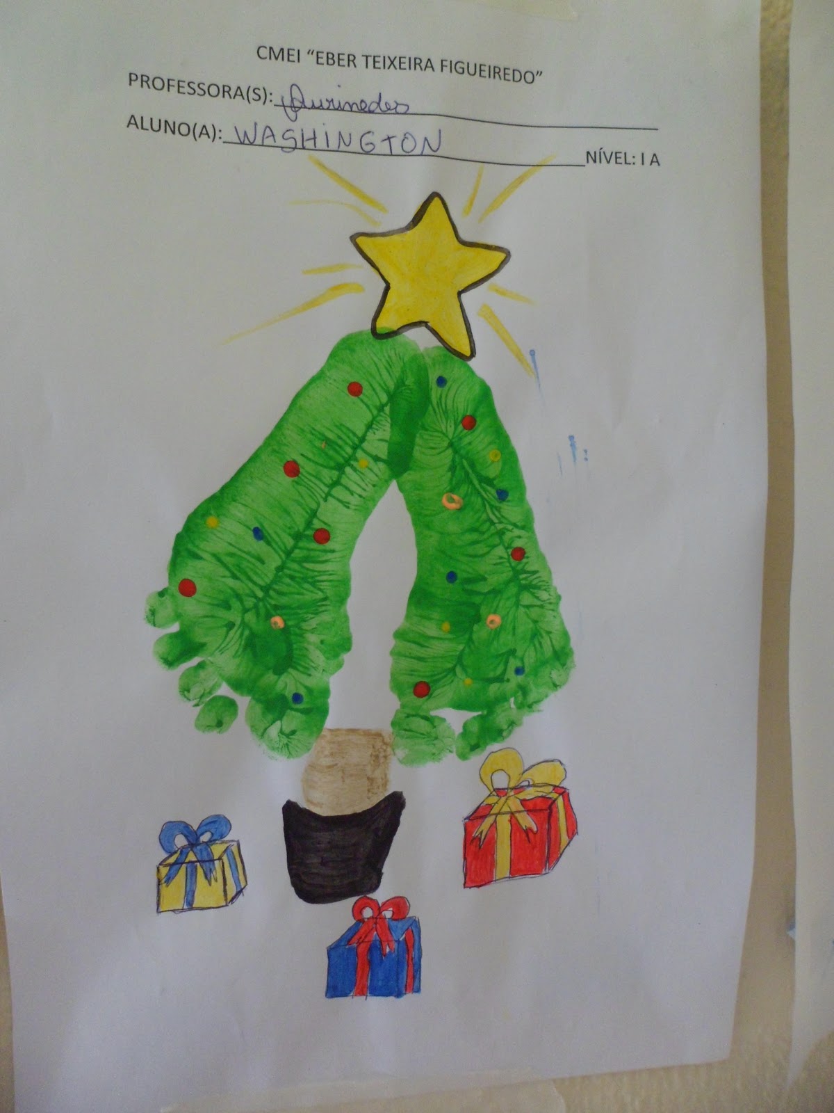 Atividades De Natal Berçário 2 - RETOEDU