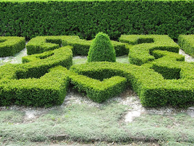 Royal Botanical Gardens clipped boxwood knot Laking  garden by garden muses-not another Toronto gardening blog
