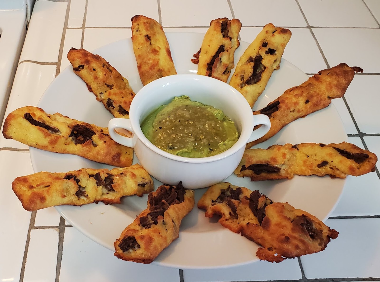 Carrie's Kitchen Creations Keto Friendly Beef Or Chicken "Flautas