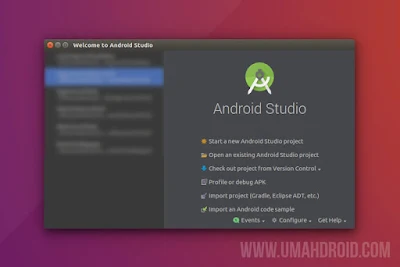 Menjalankan Android Studio di Linux Ubuntu