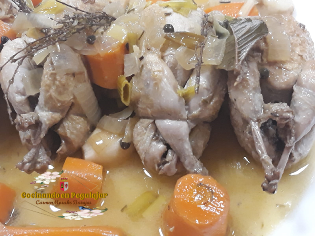 Codornices escabechada