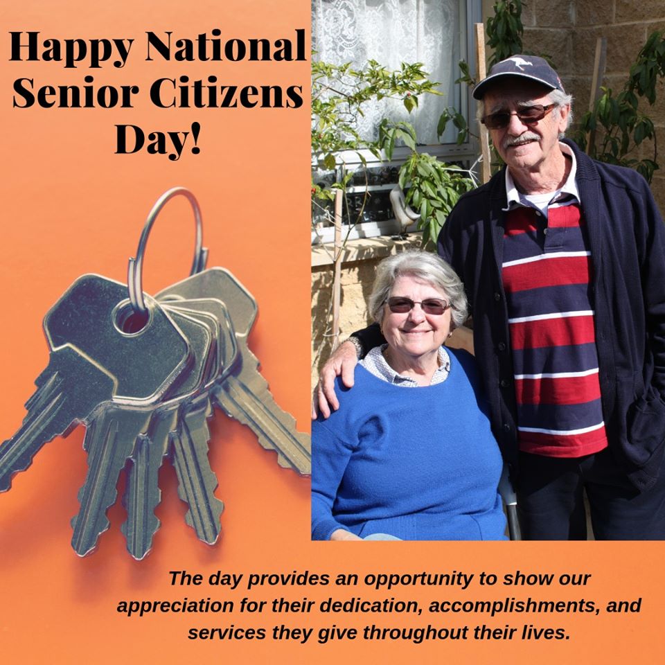 National Senior Citizens Day Wishes Images - Whatsapp Images