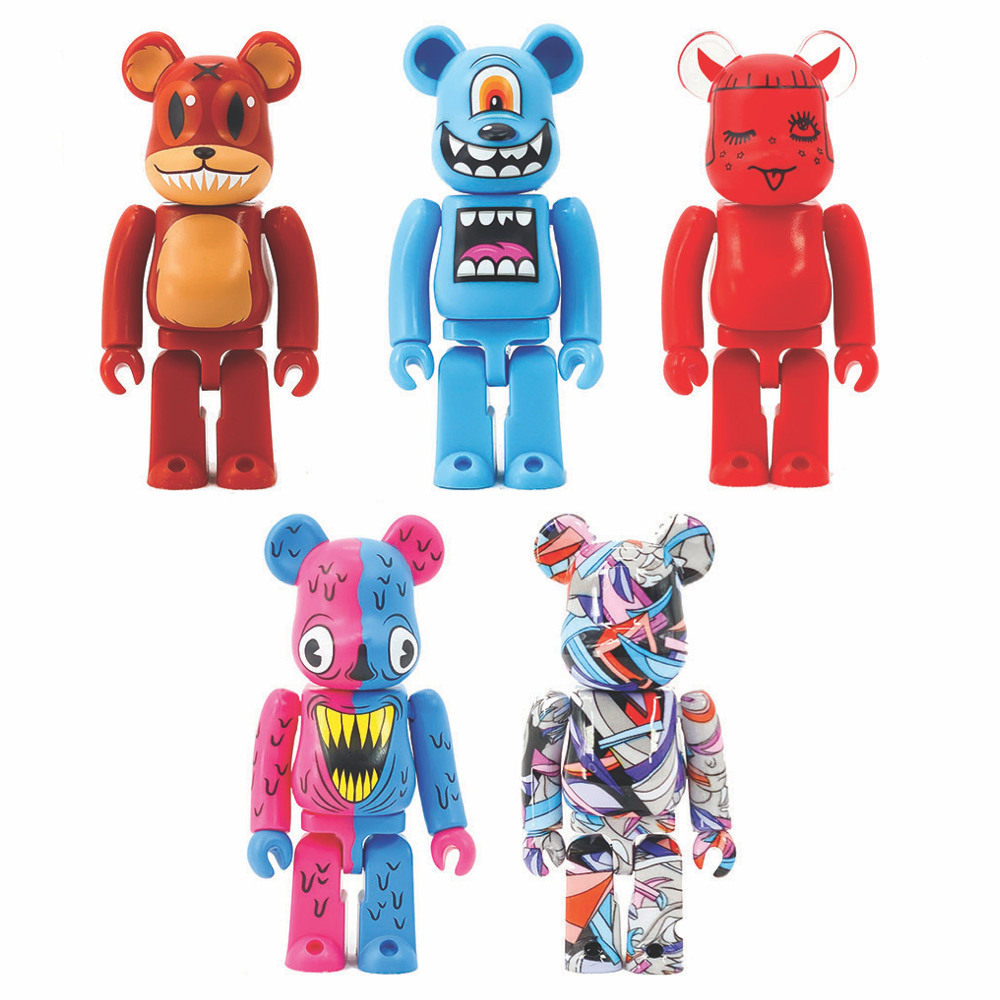 Supreme x The Crow Kubrick Bearbrick 1000% Medicom Be@rbrick IN HAND 