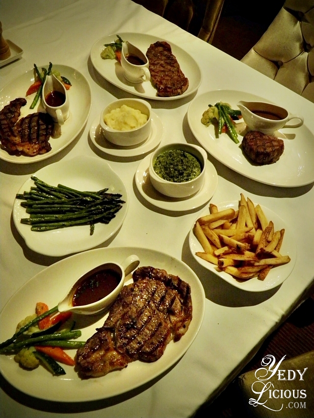 Steak Feast at Nostalgia Dining Lounge Oakwood Ortigas