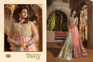 Shree Fab Mbroidered Mariya B Vol 9 Pakistani Suits