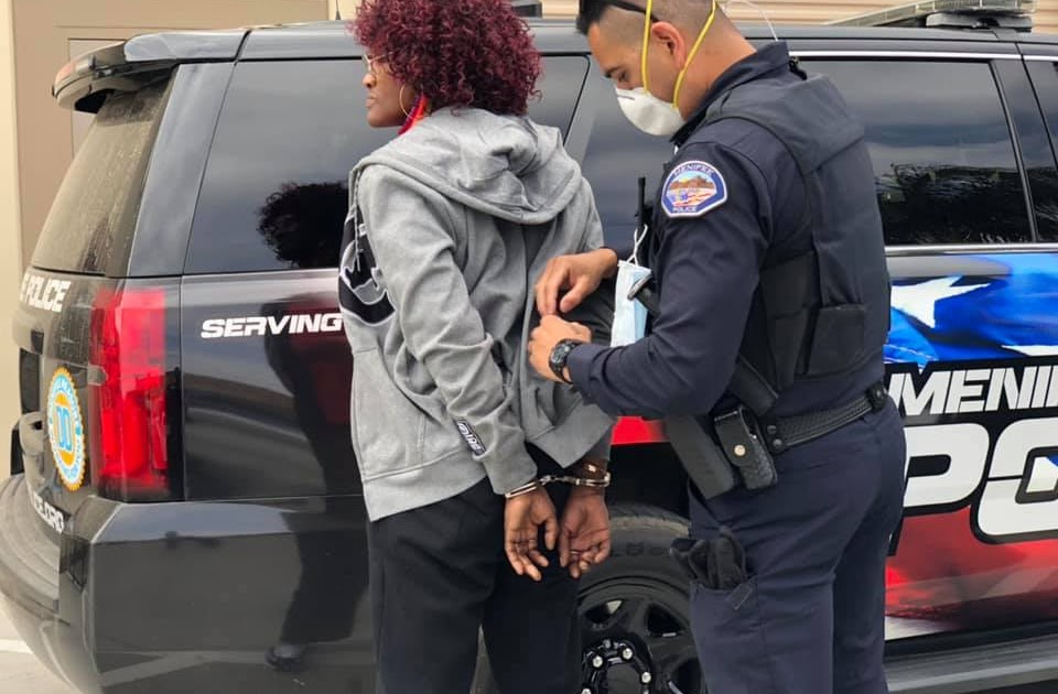 Menifee PD arrests Hemet woman stealing from Target store Menifee 24/7