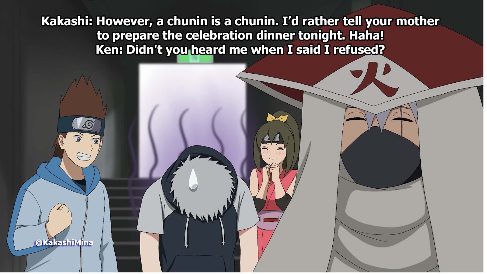 Naruto Fan Manga: Ken Gaiden EP. 3.5: Hatake Ken, Chūnin Exams.