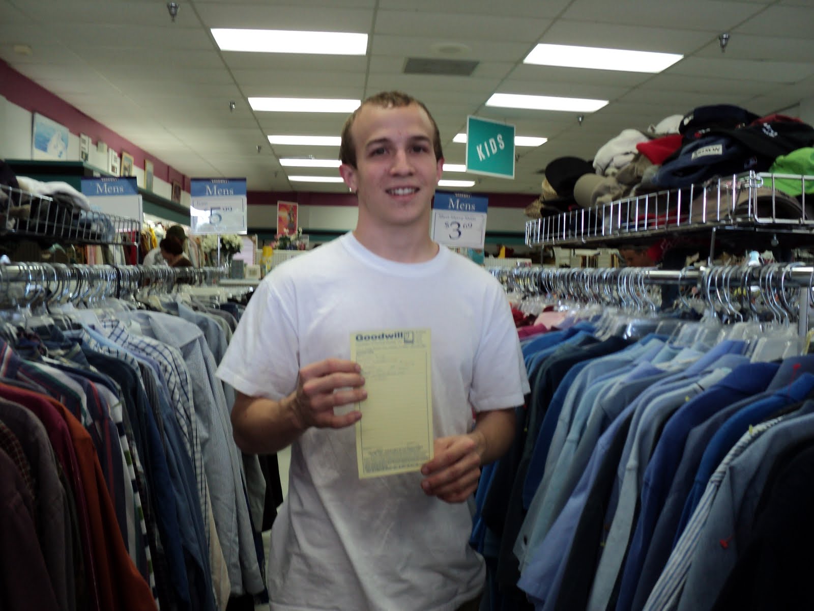 My Contribution to Society Donating Clothes to Goodwill