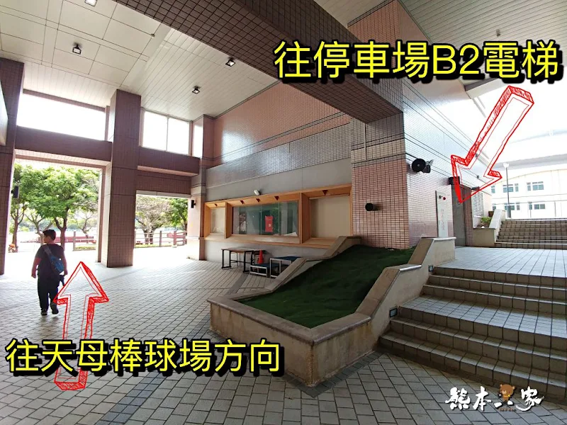 天母棒球場&周邊停車|日本樂天金鷲隊VS桃猿Lamigo|近大葉高島屋、新光三越逛街吃美食超便利