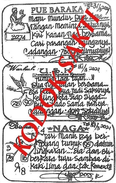 32 Syair nenek kramat hari ini 2021