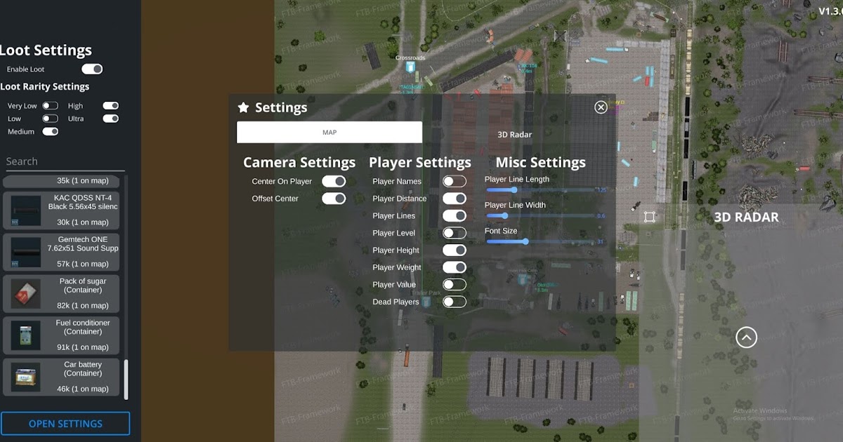 Escape from tarkov radar