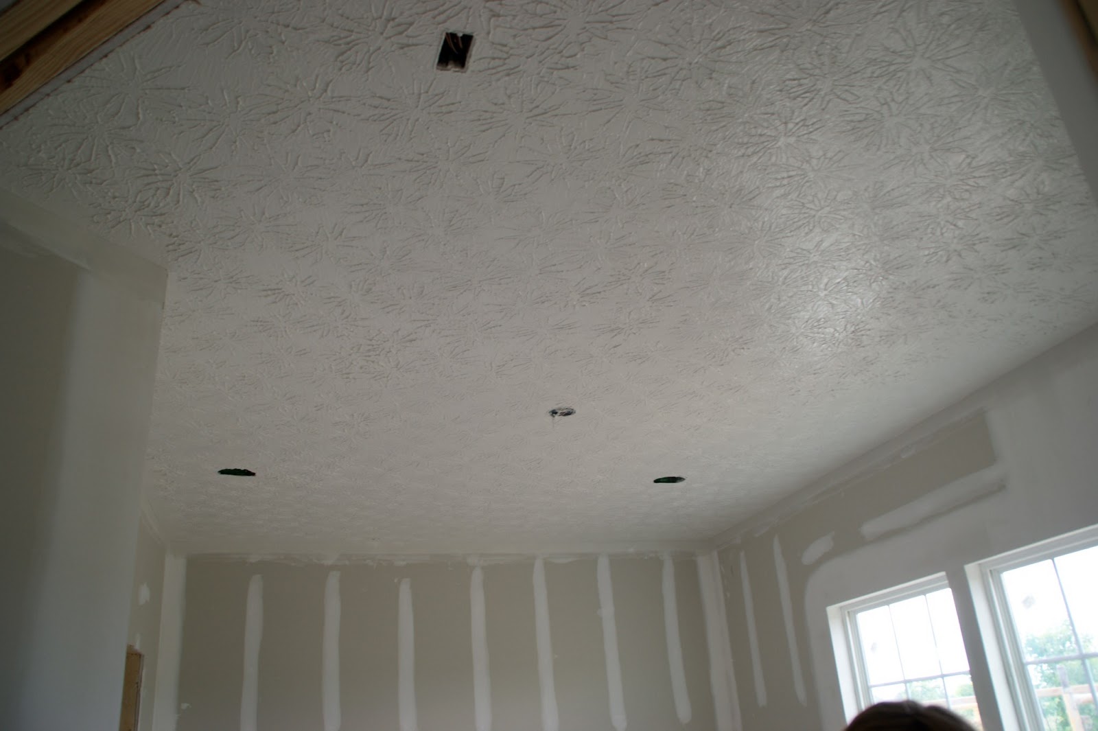 Building our Heavenly Highgrove Day 54 Ceiling Textured & Final Drywall