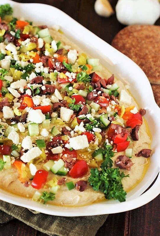 Loaded Hummus Dip
