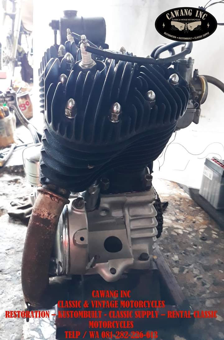 Full rebuilt Engine & Gearbox Harley Davidson WLG(Trike Model) 750cc