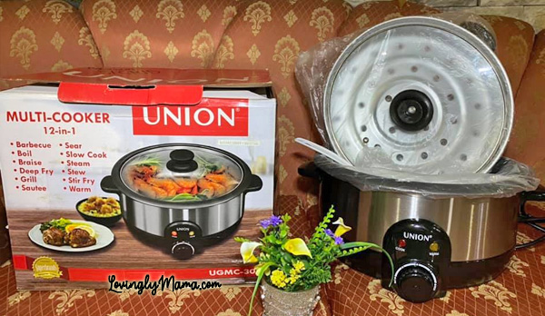 Union Electric Multi-Cooker, barter, Nine West bag, authentic Nine West Bag, homecooking, shabu-shabu