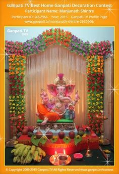 Ganpati Decoration Ideas for Home