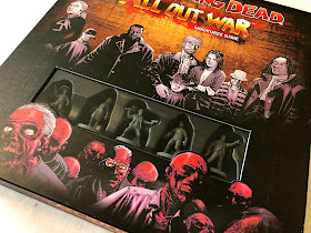 The box for The Walking Dead: All Out War miniatures game from Mantic Games
