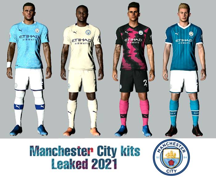 Manchester City Leaked Kits 2020 2021 Pes 2017 Patch Pes New Patch Pro Evolution Soccer