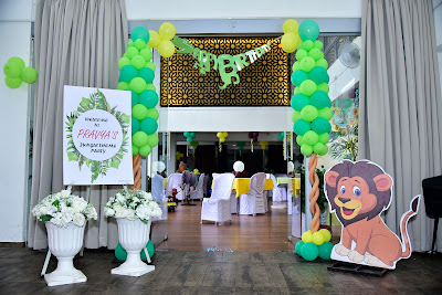 Jungle Theme Birthday Entry by Birthday Craft Pune