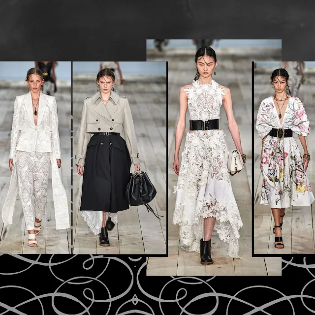 Alexander McQueen Spring Summer 2020 Paris Fashion Week by RUNWAY MAGAZINE