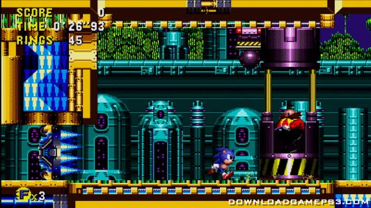 Sonic CD PSN   Download game PS3 PS4 PS2 RPCS3 PC free - 11