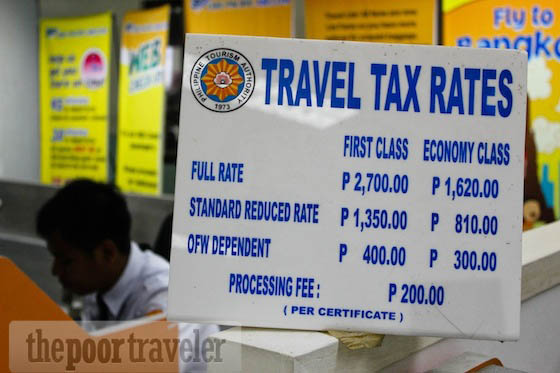 philippine travel fee