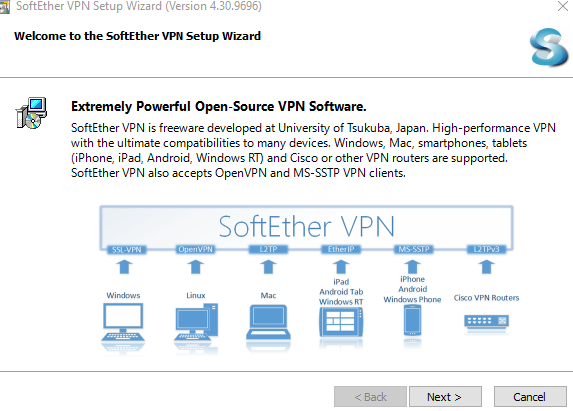 softether vpn client manager configuration