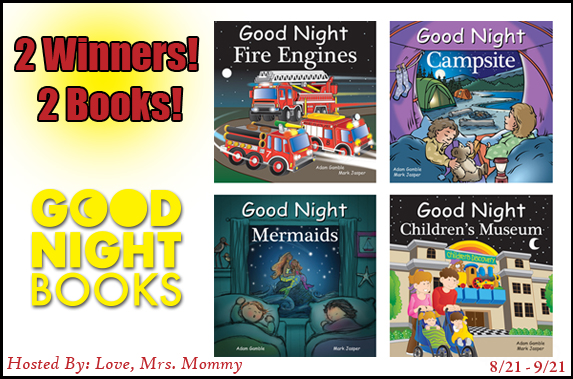 Good Night Books For Kids Giveaway ~ Ends 9/21 @Love_MrsMommy #MySillyLittleGang