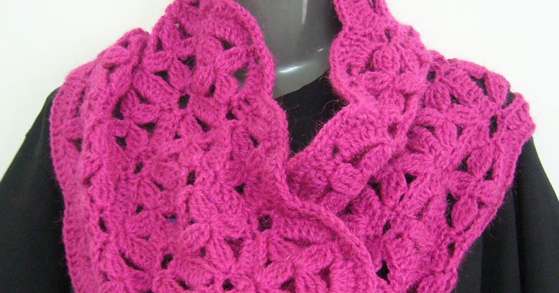 Crochetkari Flowers in my Window Cowl Free Crochet Pattern