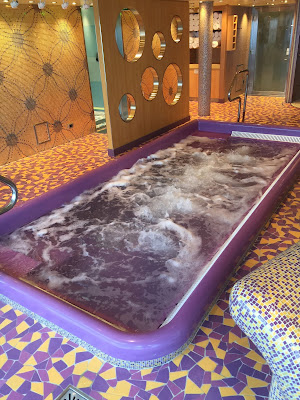 carnival vista spa whirlpool 嘉年華願景號水療池做spa