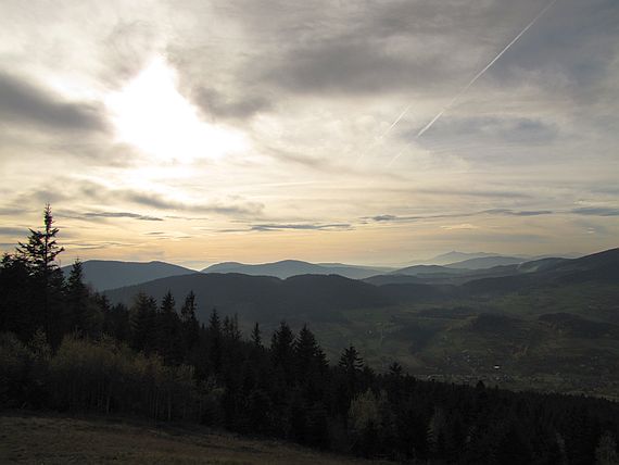 Panorama z Ciecienia