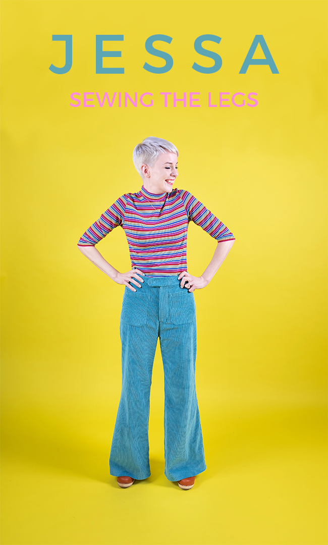 Tilly and the Buttons - Jessa trousers jeans shorts sewing pattern