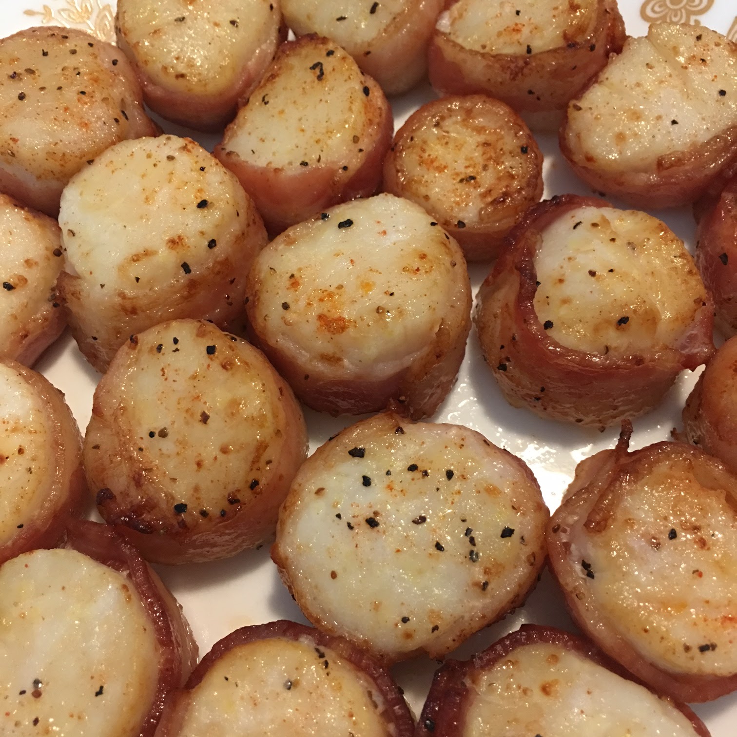 Toast to Roast Air Fried BaconWrapped Scallops