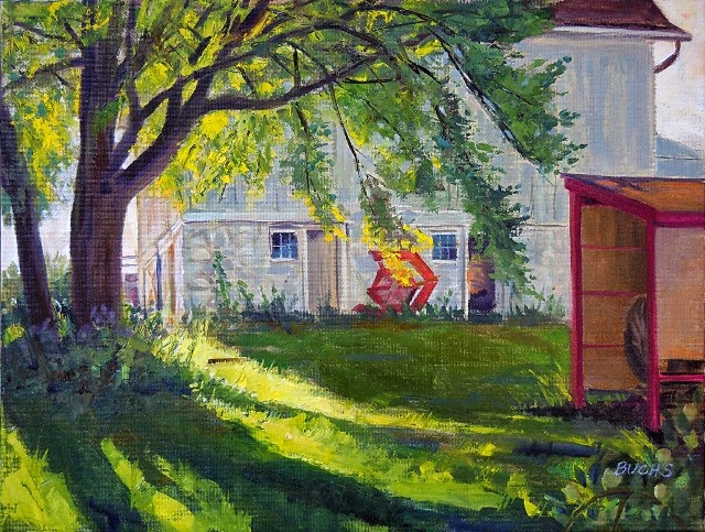 Традиционная пленэрная живопись. Thomas Buchs