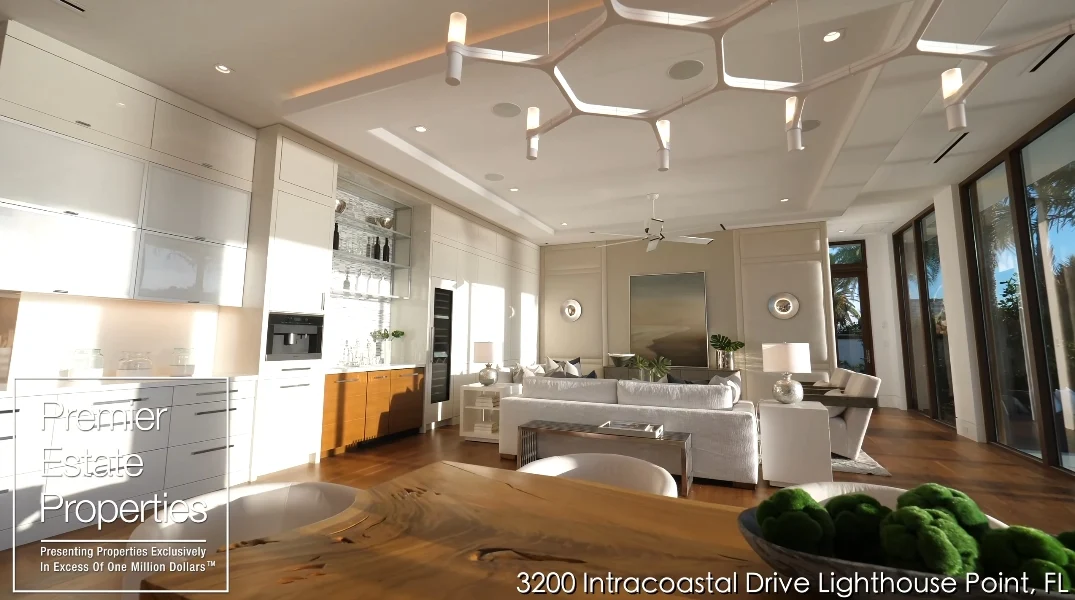 61 Interior Design Photos vs. 3200 NE 31st Ave, Lighthouse Point, FL Luxury Home Tour