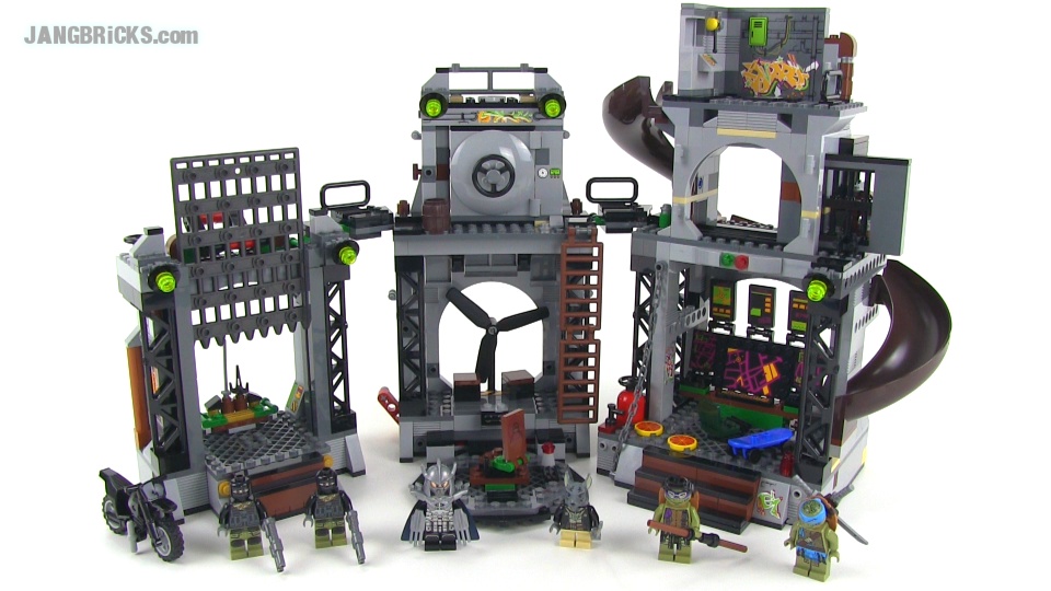 Stevenson hvor som helst Klage JANGBRiCKS LEGO reviews & MOCs: LEGO Ninja Turtles 79117 Turtle Lair  Invasion set Review!