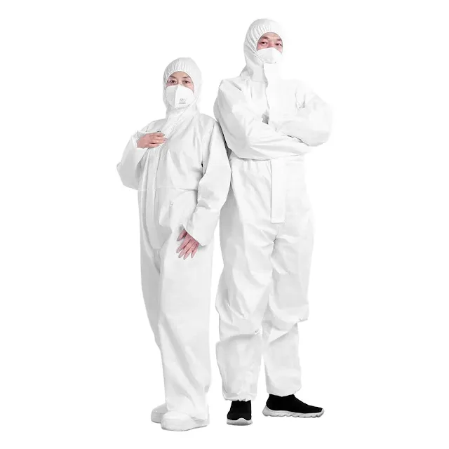 Medical Protective Clothing Suppliers Disposable Protective Suit Waterproof Coveralls Safety Suit Manufacturer Supplier Wholesale