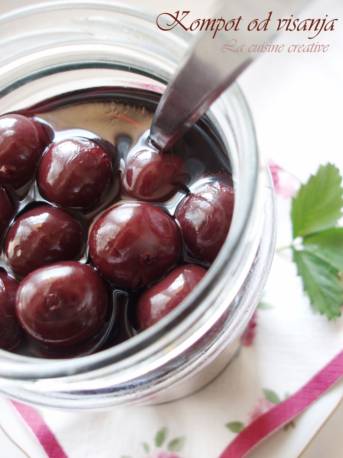 La cuisine creative Kompot od visanja