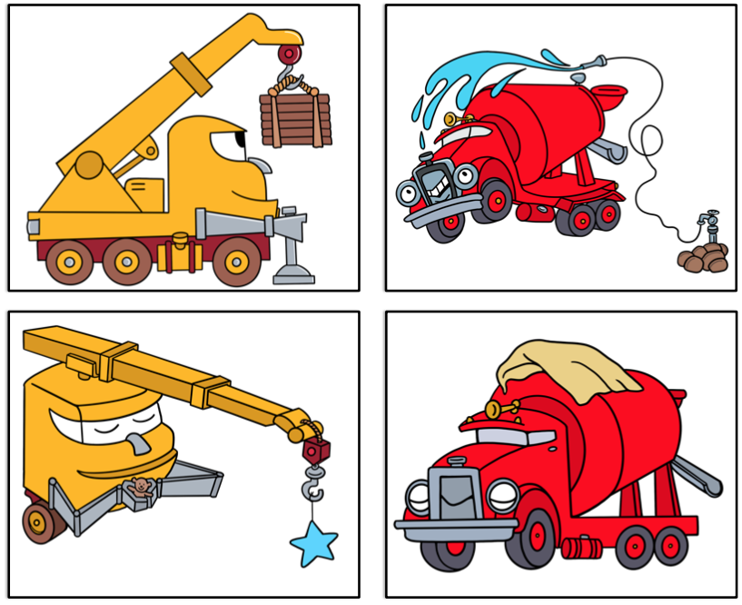 GOODNIGHT, GOODNIGHT CONSTRUCTION SITE BOOK CRAFT Book Units by Lynn