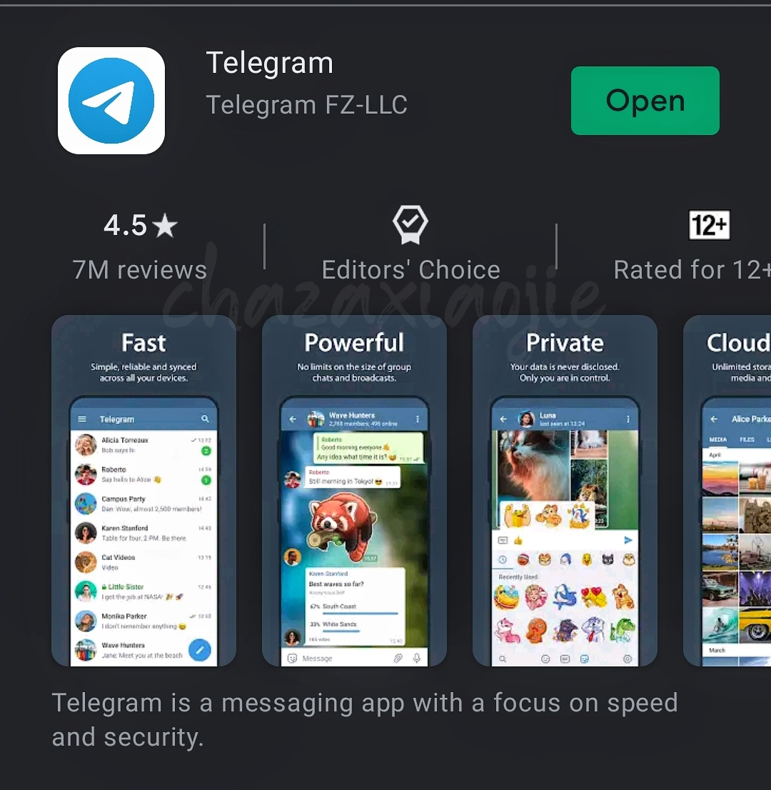Cara guna telegram