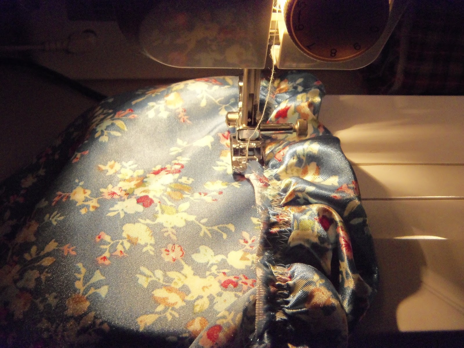 Creating the waistband on my boxers
