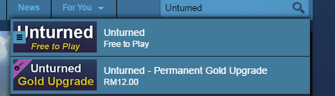 Unturned - Permanent Gold Upgrade Download