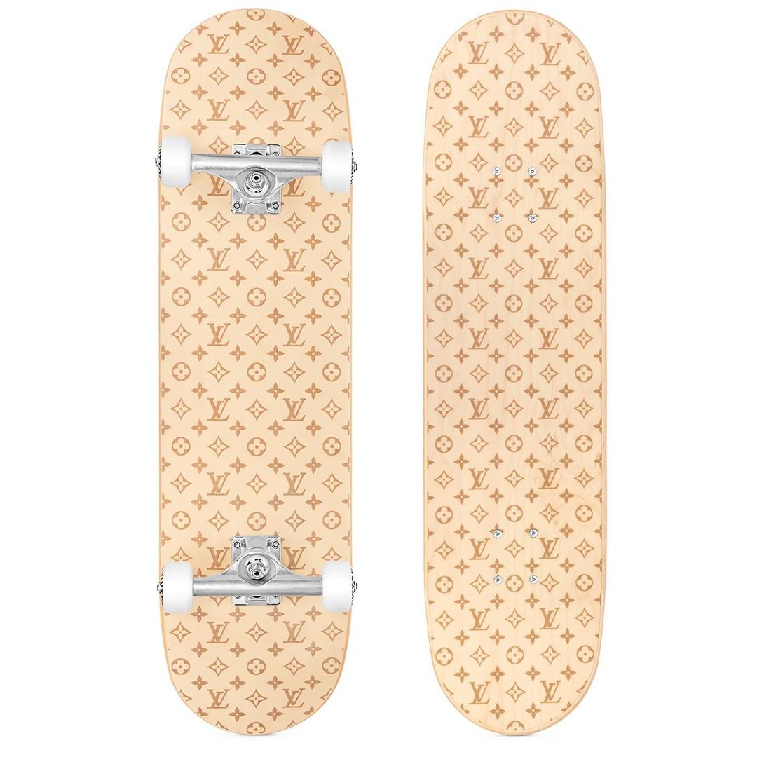 louis vuitton skate deck