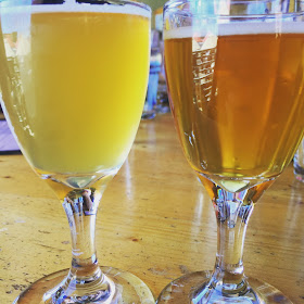 Figaro Sour and Apple Crisp Sour from the Cascade Brewing House of Sours in PDX Figaro Sour and Apple Crisp Sour from the Cascade Brewing House of Sours in PDX