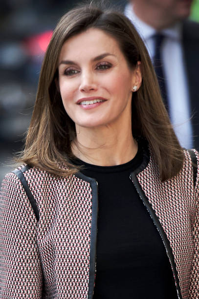 Royal Family Around the World: Queen Letizia Of Spain Attends A Seminar ...