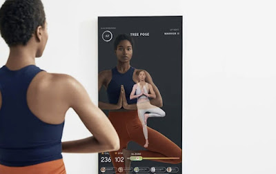 Mirror launches training courses directly allow coaches to see you at home Each session will cost $40, Mirror Interactive Fitness, which produces a reflective LCD monitor for home workouts,